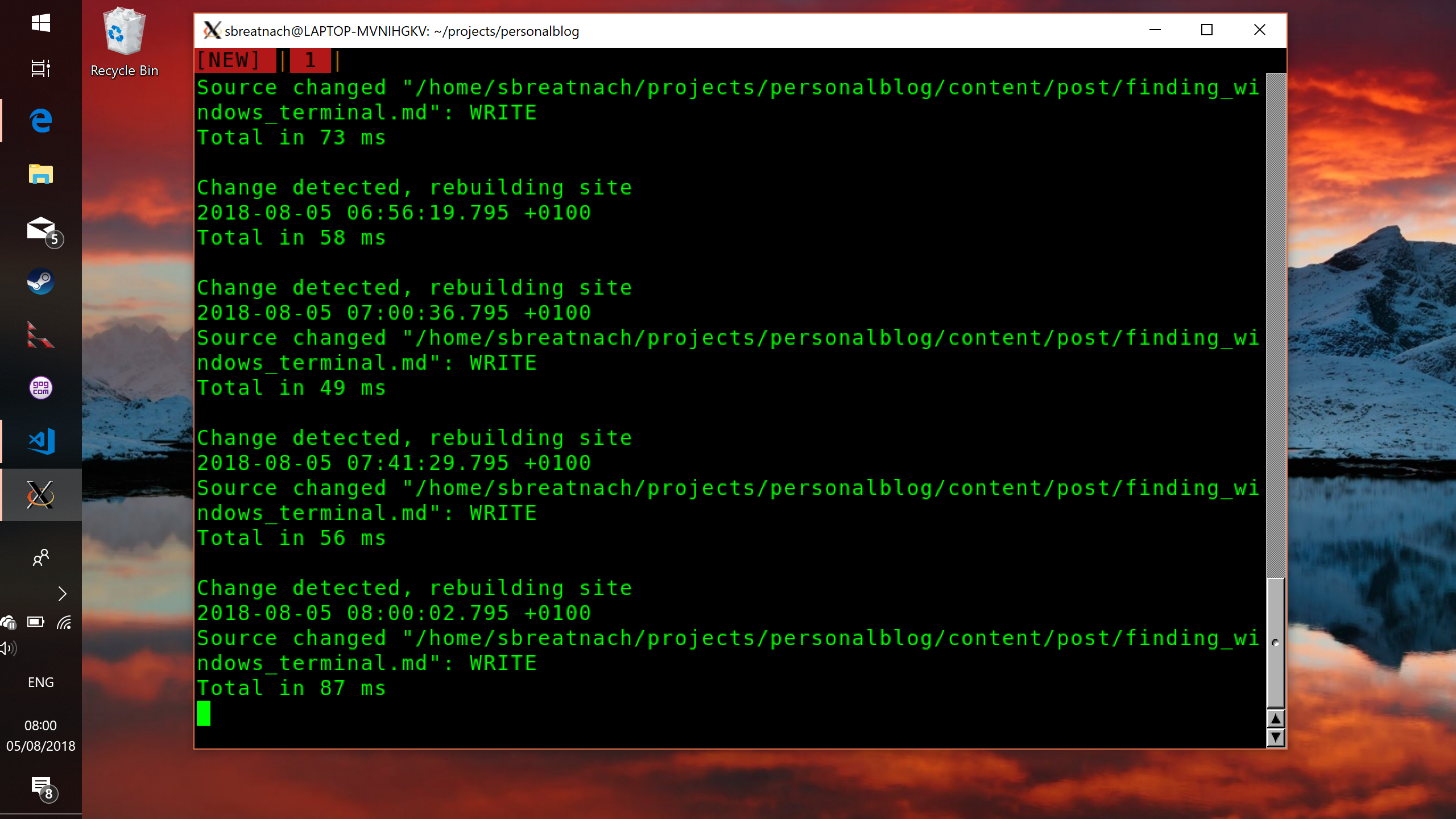 windows terminal server project windows terminal server project
