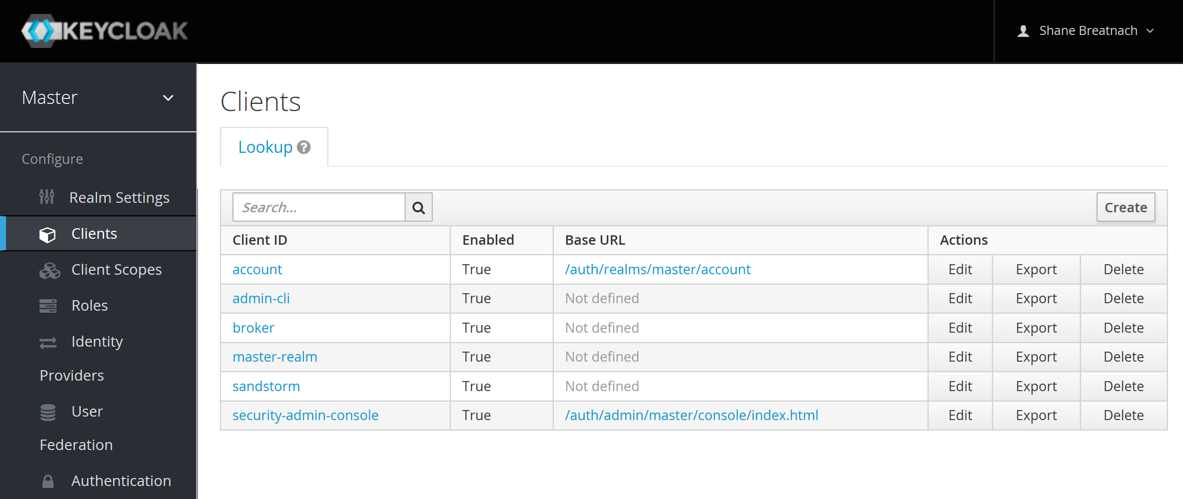 Keycloak Sandstorm Client