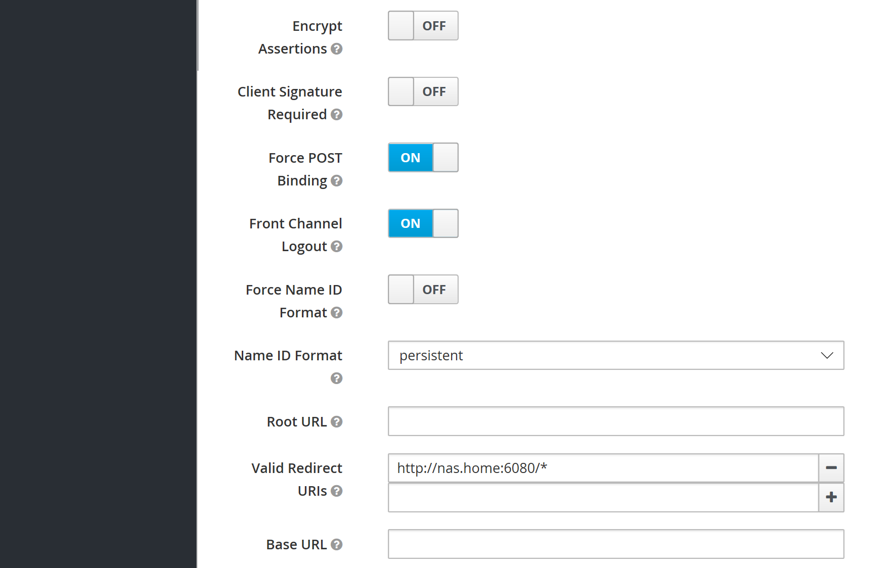 Keycloak Sandstorm Client Config 3